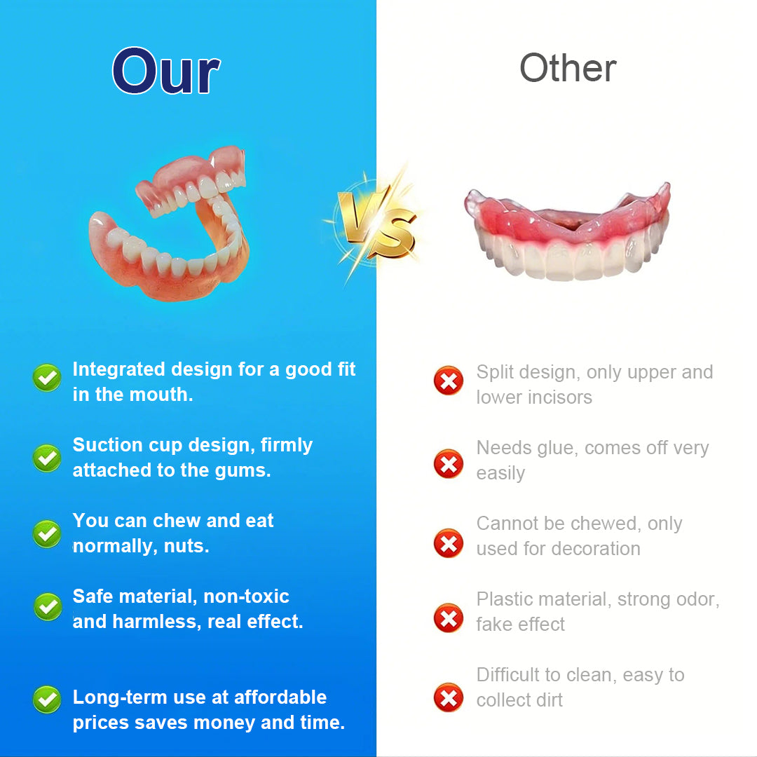 𦷠HermsaĀ® Denture from UK ā Secure Fit, Natural Look, No More Pain