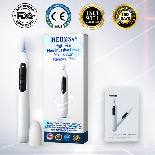 Hermsa® High-End Non-Invasive Laser Mole & Wart Removal Pen