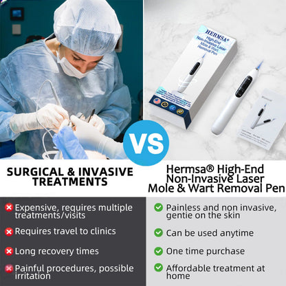 Hermsa® High-End Non-Invasive Laser Mole & Wart Removal Pen