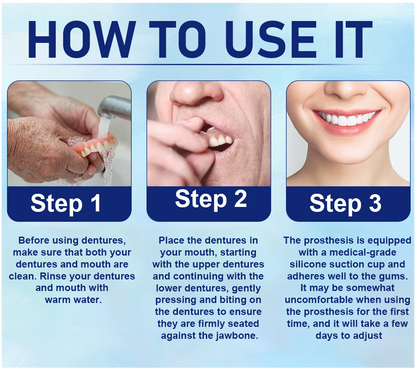 🦷 Hermsa® Denture from UK – Secure Fit, Natural Look, No More Pain